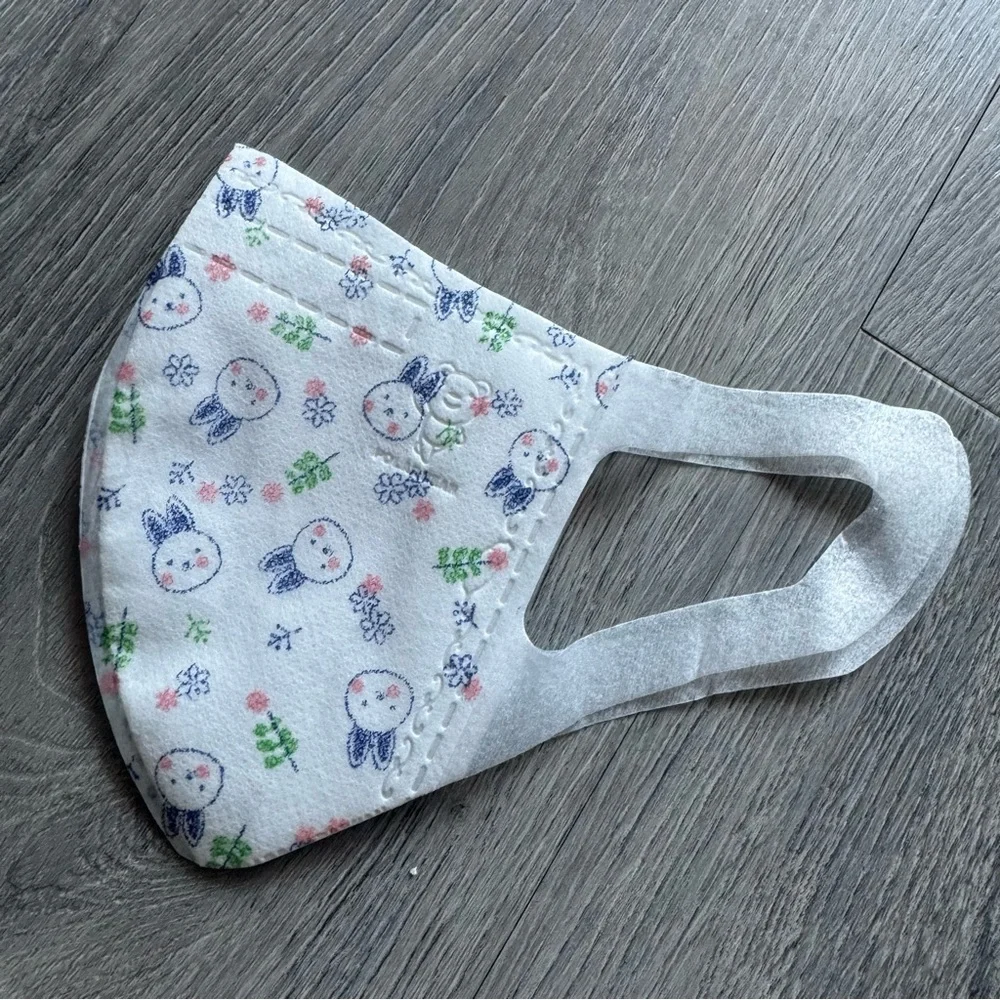 Bunny Printed Children’s Disposable Face Masks (48pcs)